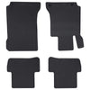 VidaXL tapis de sol de voiture 4 pcs noir adapté à la Classe C W205 4D arrière