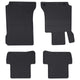 VidaXL tapis de sol de voiture 4 pcs noir adapté à la Classe C W205 4D arrière