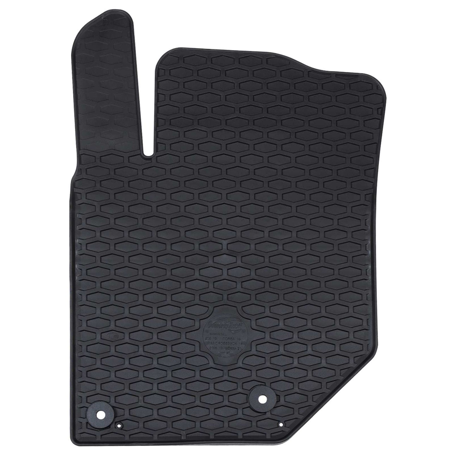 Vidaxx tapis de sol de voiture 4 pcs noir adapté pour c4, c4x, 2008 tpe