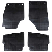 VidaXL tapis de sol de voiture 4 pièces noir pour VW Polo 10 01-09 NS - afbeelding 1