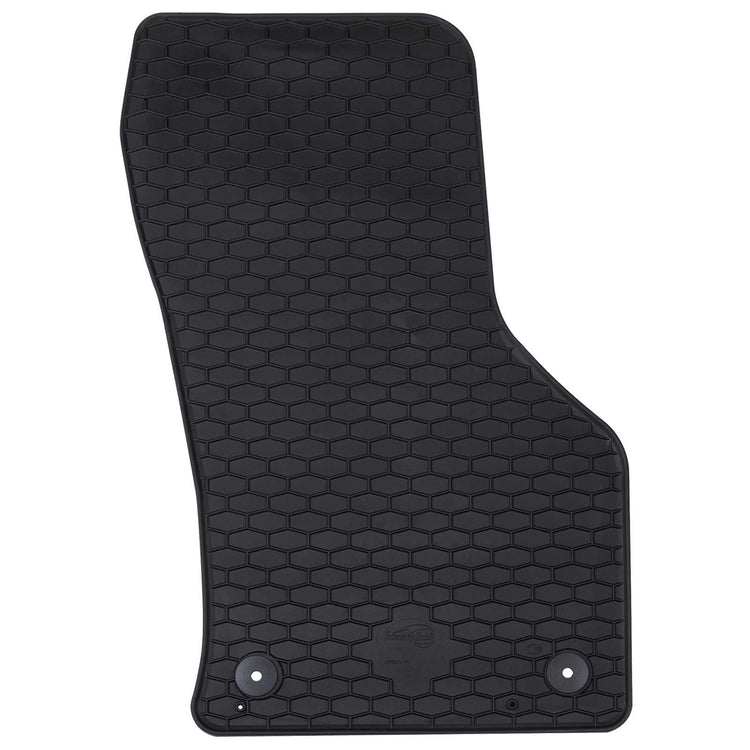 VidaXL tapis de sol de voiture 4 pièces noir adapté pour VW Arteon 4D arrière TPE