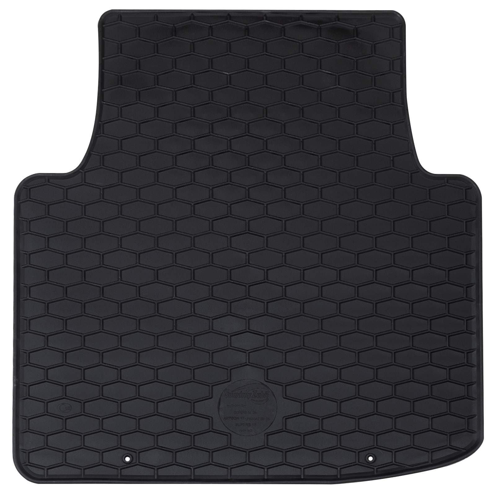 VidaXL tapis de sol de voiture 4 pièces noir adapté pour VW Arteon 4D arrière TPE