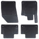 VidaXL tapis de sol de voiture 4 pcs noir adapté pour Volvo S60 V60 4D AFT