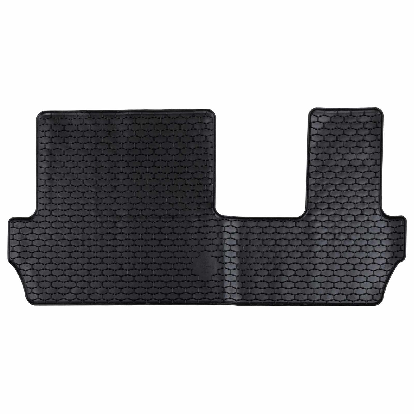 VidaXL tapis de sol de voiture en caoutchouc noir
