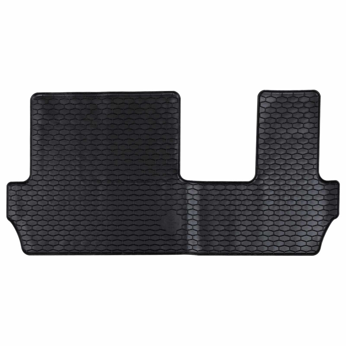 VidaXL tapis de sol de voiture en caoutchouc noir