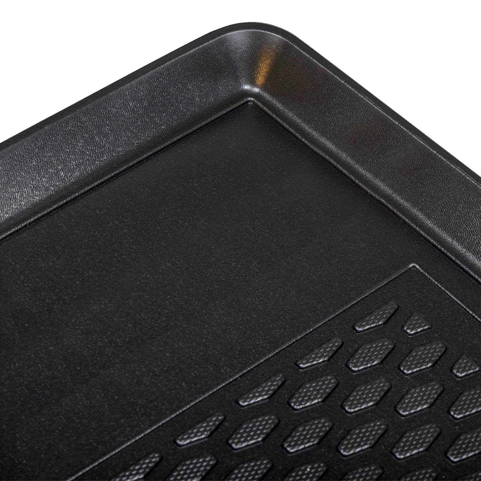 Vidaxxl tapis de coffre noir sur mesure pour škoda karoq-horní tpe