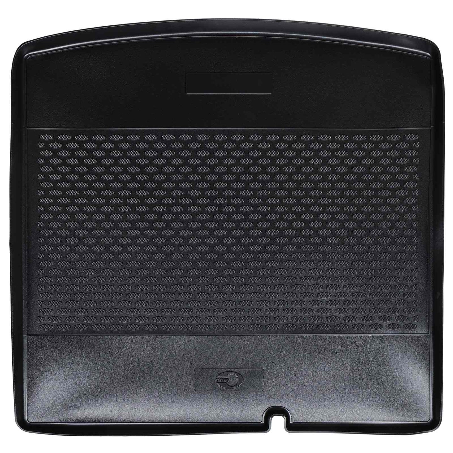 Tapis de coffre VidaXL noir TPE