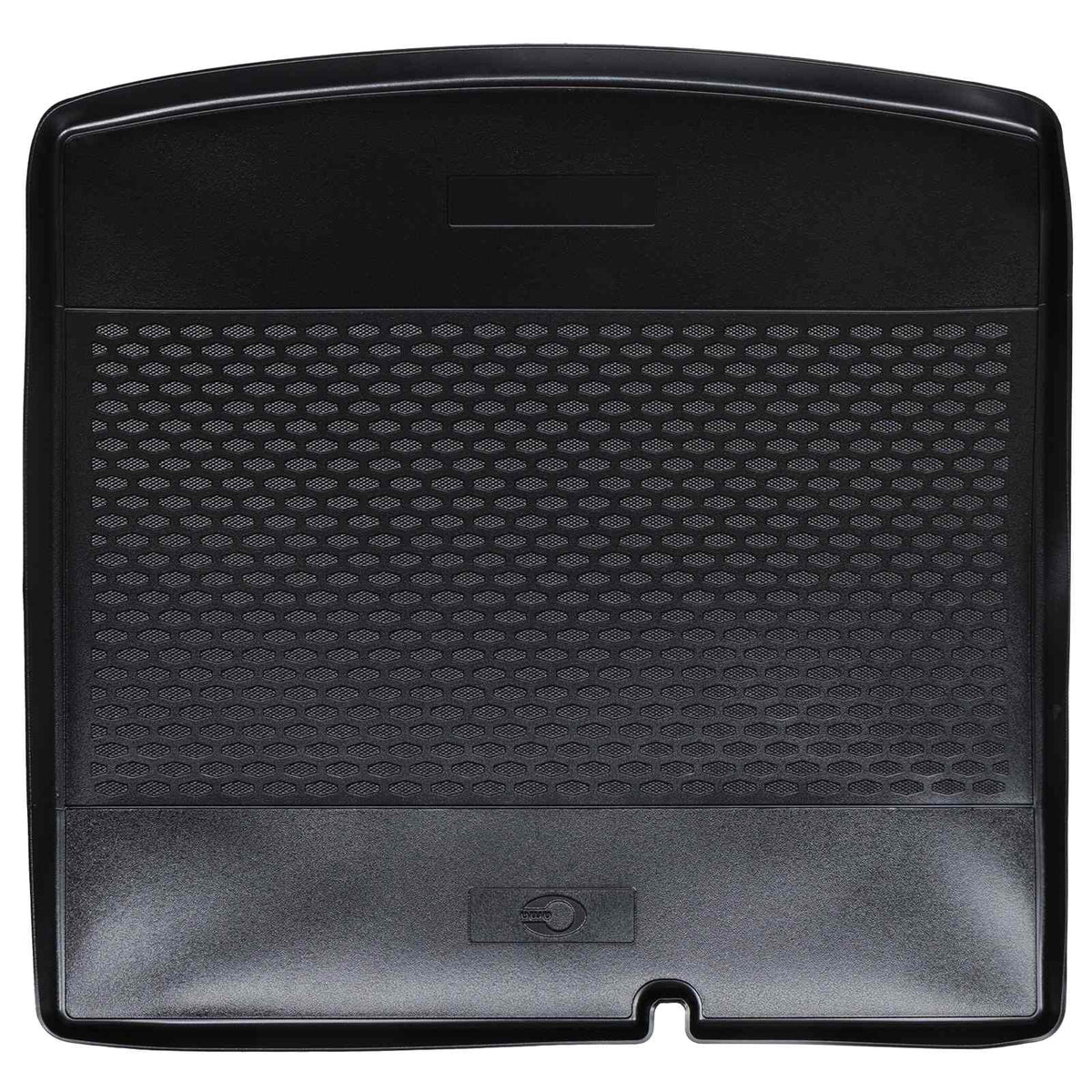 Tapis de coffre VidaXL noir TPE