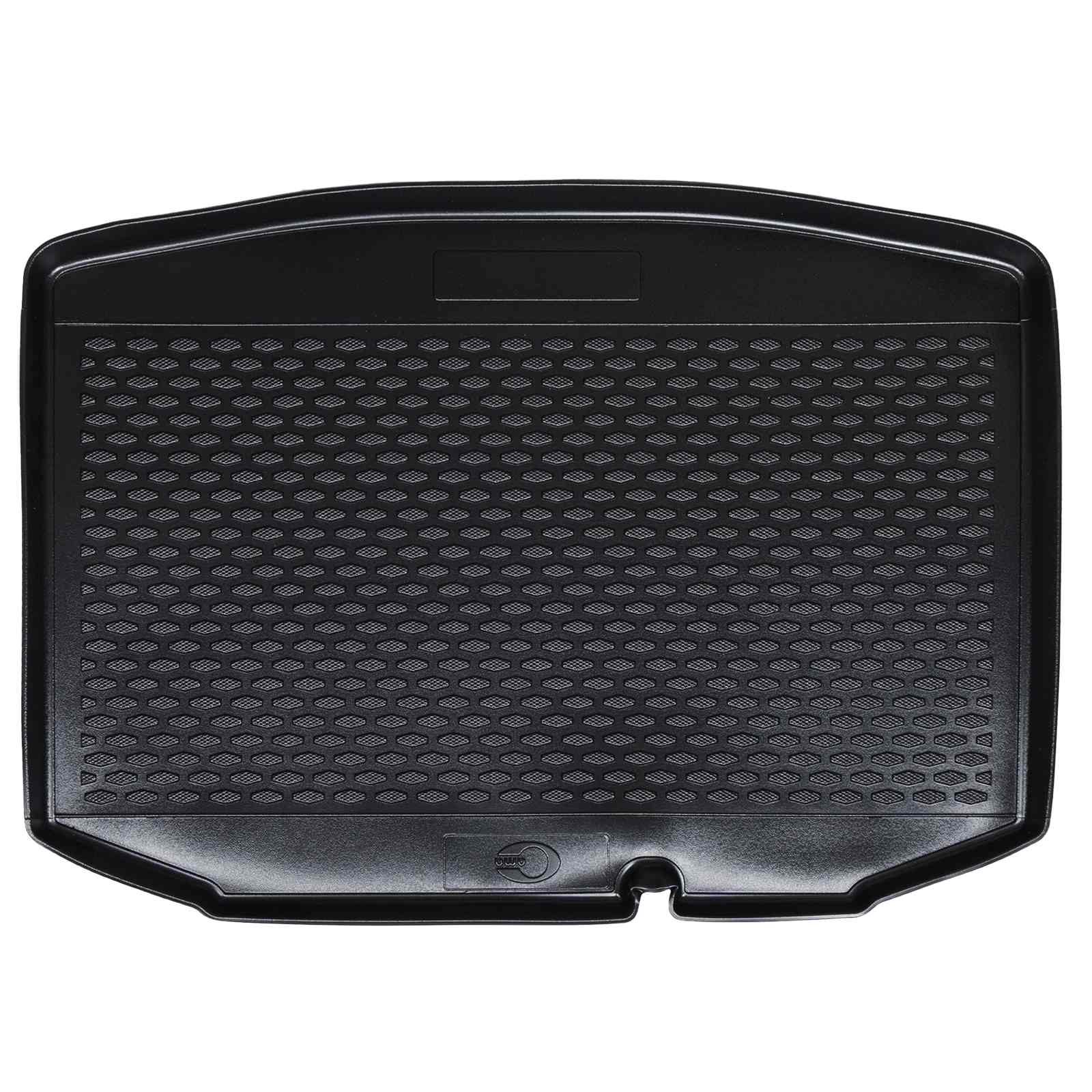 Vidaxxl tapis de coffre noir sur mesure pour škoda fabia ii hb tpe