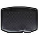 Vidaxxl tapis de coffre noir sur mesure pour škoda fabia ii hb tpe