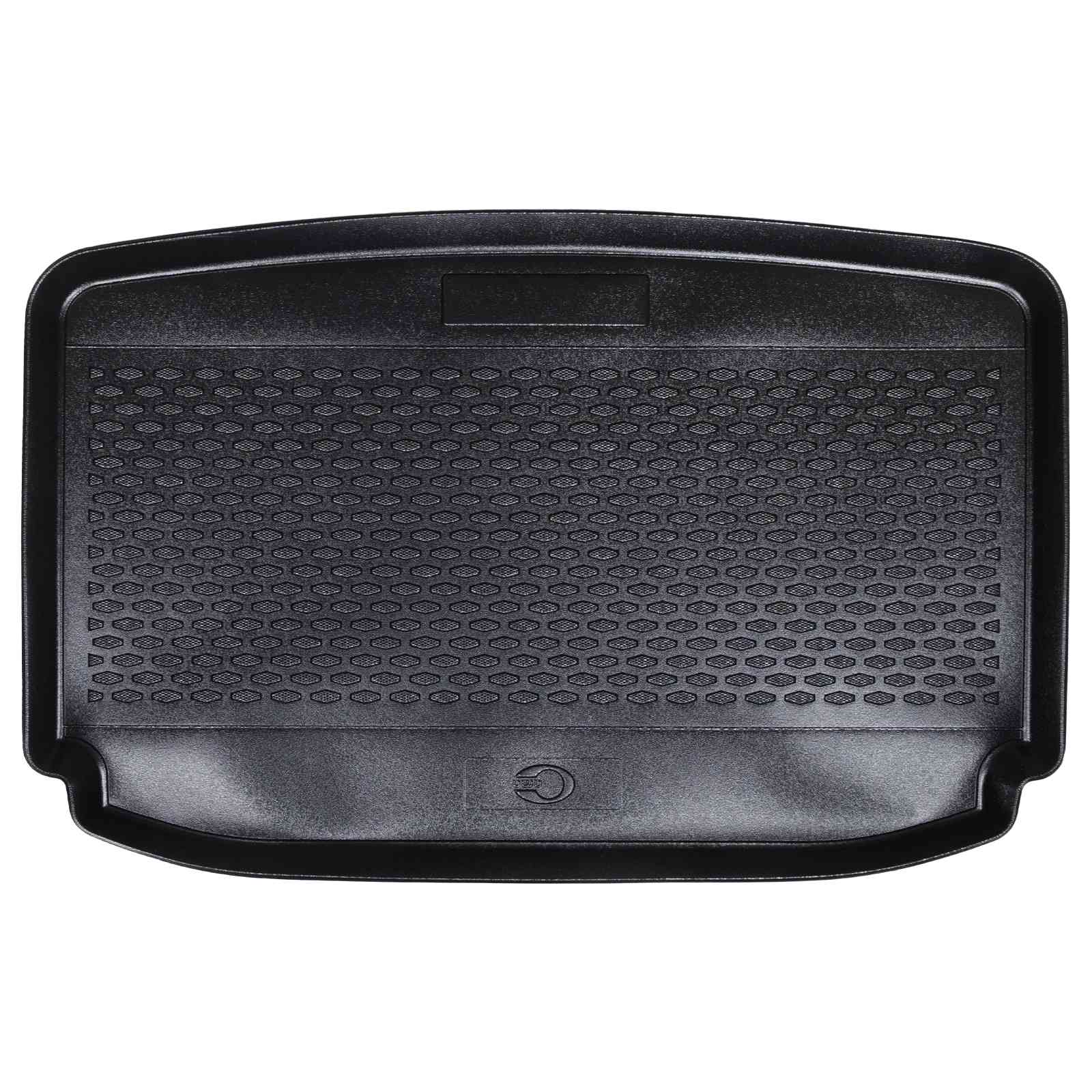 Vidaxxl tapis de coffre noir fabia caoutchouc