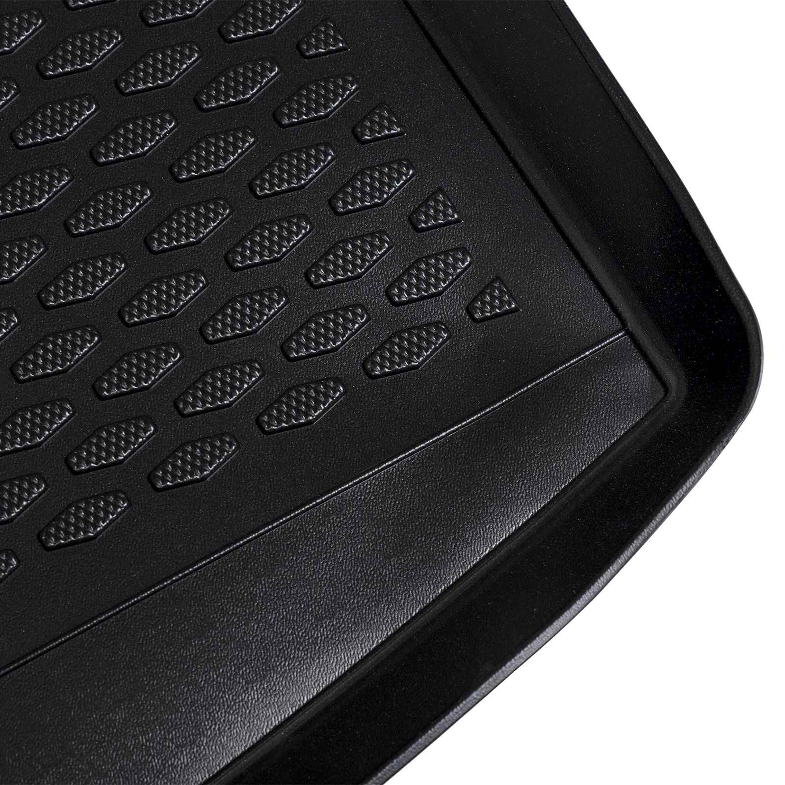 VidaXL tapis de coffre noir sur mesure pour VW Golf Sportsvan TPE