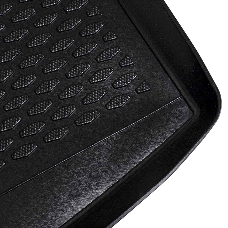 VidaXL tapis de coffre noir sur mesure pour VW Golf Sportsvan TPE