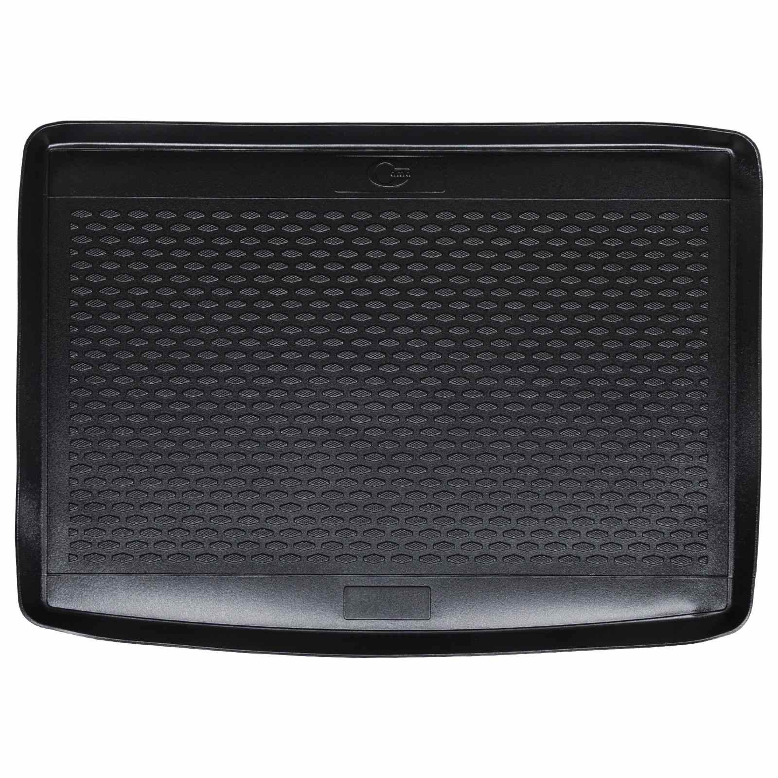 VidaXL tapis de coffre noir sur mesure pour VW Golf Sportsvan TPE