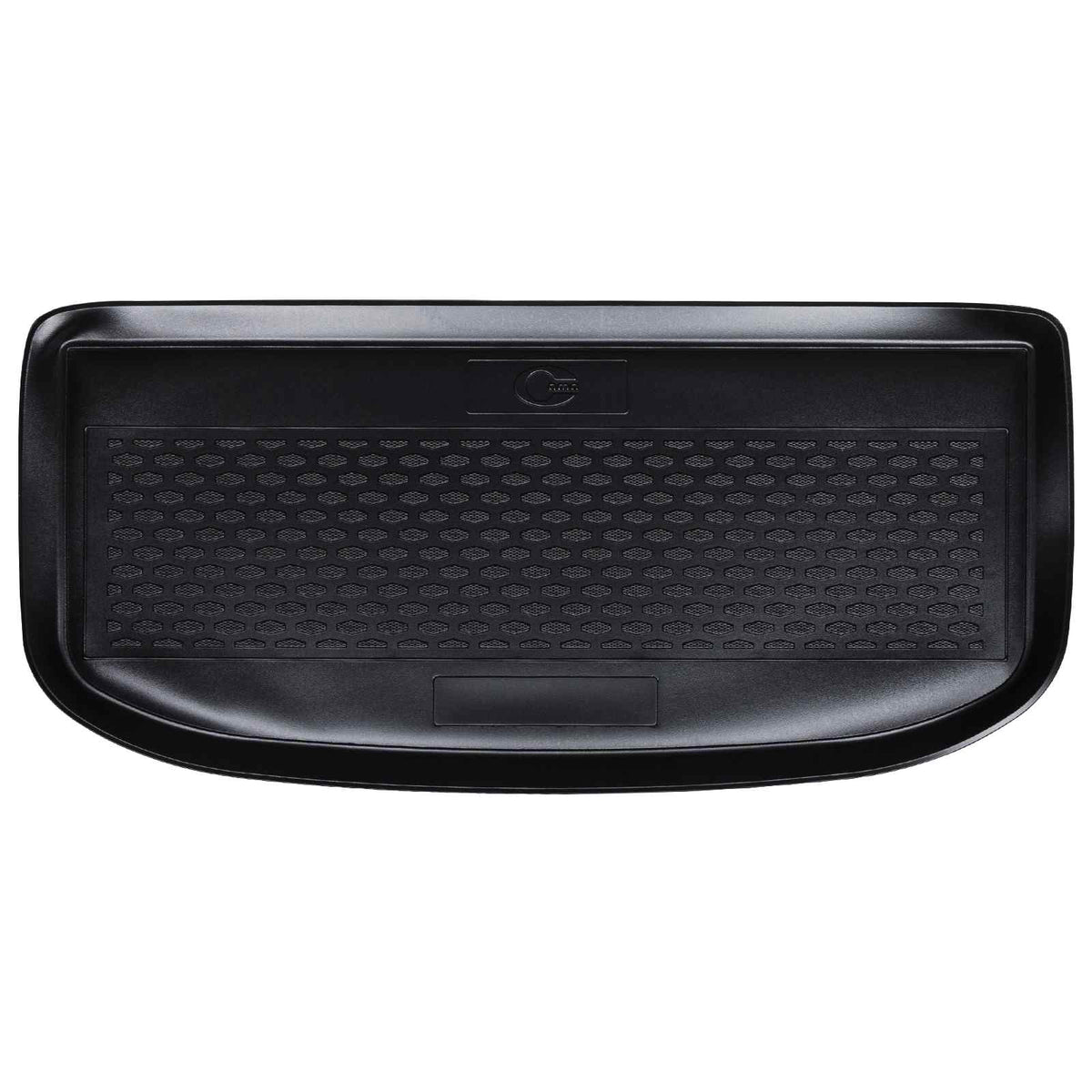 VidaXL tapis de coffre noir VW UP caoutchouc