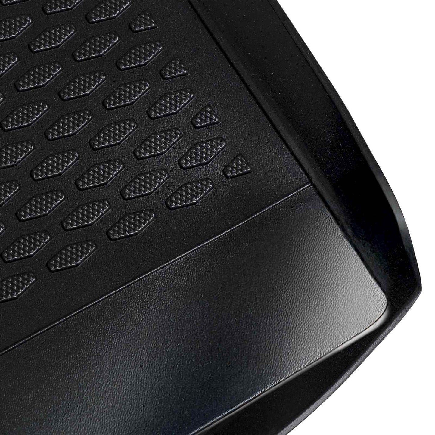 VidaXL tapis de coffre noir siège Ibiza haut plancher caoutchouc