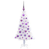 Vidaxx sapin de Noël artificiel avec 150 LED blanc 120 cm PVC et acier