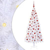 Vidaxx sapin de Noël artificiel avec 300 LED blanc 180 cm PVC et acier