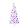 Vidaxx sapin de Noël artificiel avec 300 LED blanc 180 cm PVC et acier