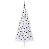 Vidaxx sapin de Noël artificiel avec 300 LED blanc 210 cm PVC et acier