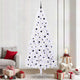 Vidaxx sapin de Noël artificiel avec 300 LED blanc 240 cm PVC et acier