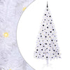 Vidaxx sapin de Noël artificiel avec 300 LED blanc 240 cm PVC et acier