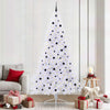 Vidaxx sapin de Noël artificiel avec 300 LED blanc 240 cm PVC et acier