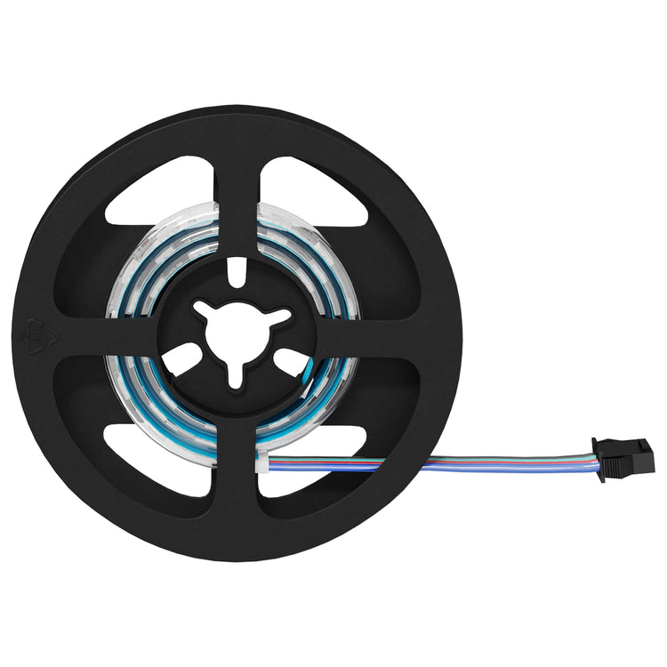 Vidaxxl bande LED 2 pcs noir et transparent 400 mm cuivre et plastique