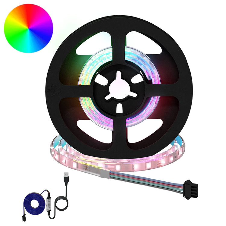 Vidaxxl bande LED 2 pcs noir et transparent 450 mm cuivre et plastique