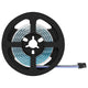 Vidaxxl bande LED 2 pcs noir et transparent 1200 mm cuivre et plastique