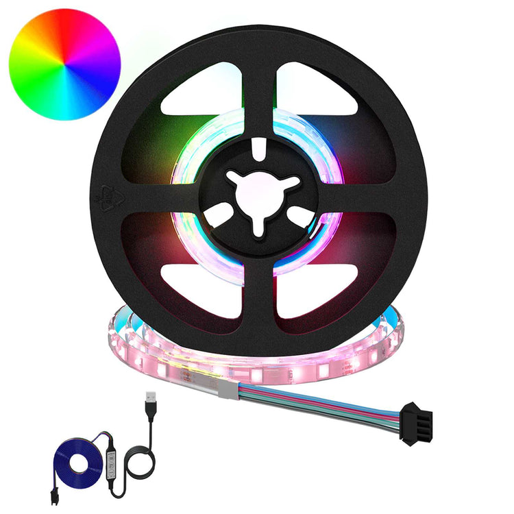 Vidaxxl bande LED 2 pcs noir et transparent 250 mm cuivre et plastique
