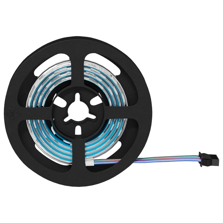 Vidaxxl bande LED 2 pcs noir et transparent 750 mm cuivre et plastique