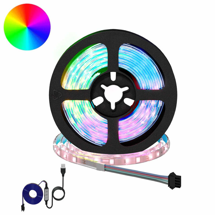 Vidaxxl bande LED 2 pcs noir et transparent 950 mm cuivre et plastique