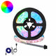 Vidaxxl bande LED 2 pcs noir et transparent 950 mm cuivre et plastique