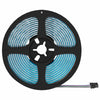 Vidaxxl bande LED 2 pcs noir et transparent 2500 mm cuivre et plastique
