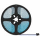 Vidaxxl bande LED 2 pcs noir et transparent 4000 mm cuivre et plastique