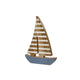 Decoris décoration bateau bois 1,5x13x18cm