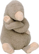Happy horse taupe mosa peluche 30 cm - marron - peluche bébé