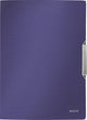 Leitz style elastomap bleu titane