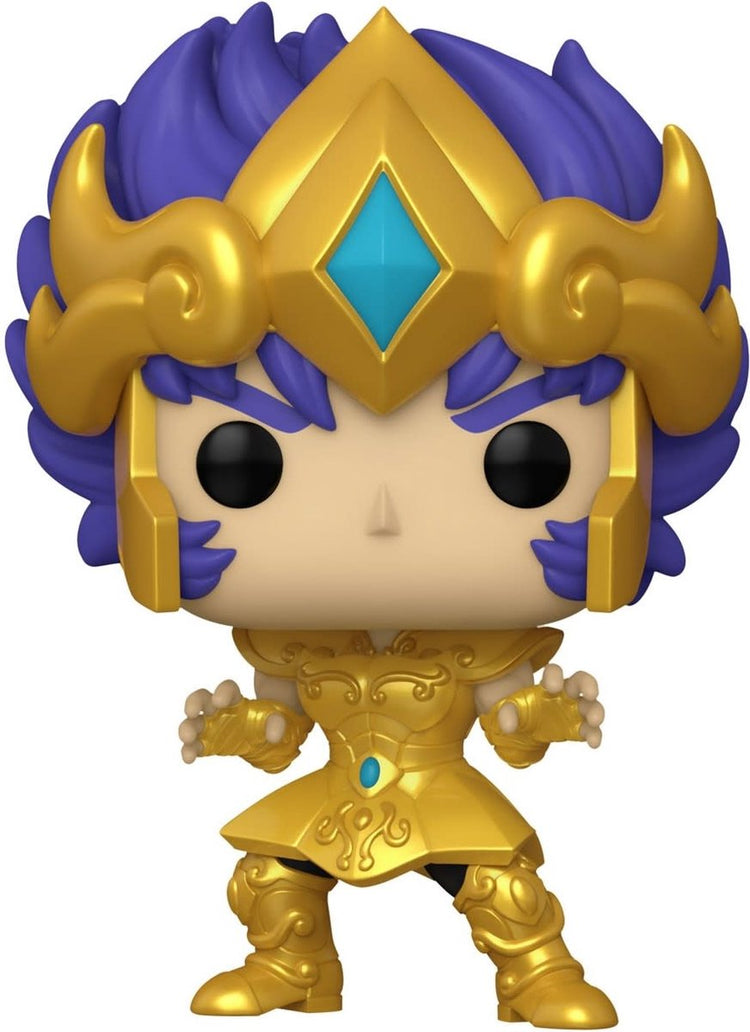 Funko saint seiya-pop! figurine d'animation or leo ikki 9 cm figurine de collection - multicolore