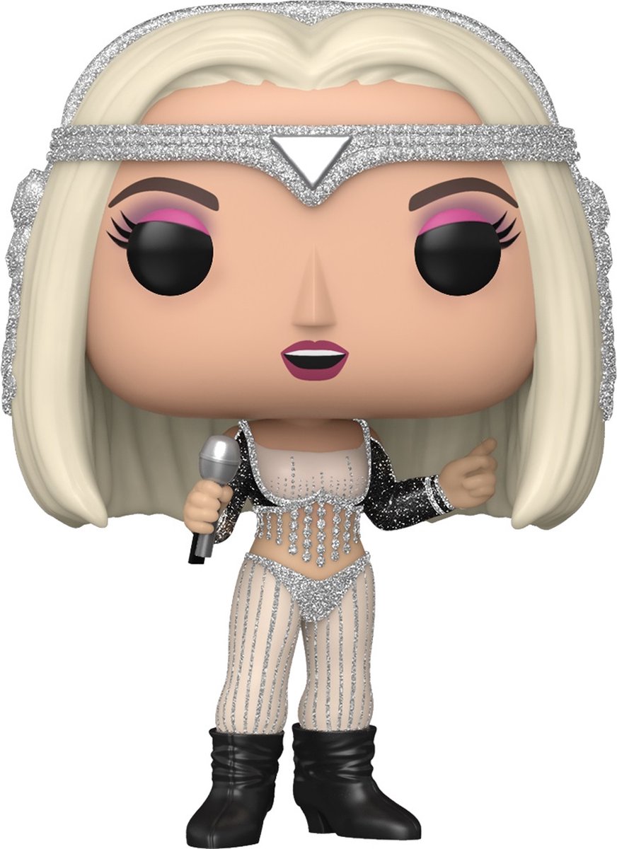 Funko pop rocks : cher - preuve vivante (paillettes) - pop #385