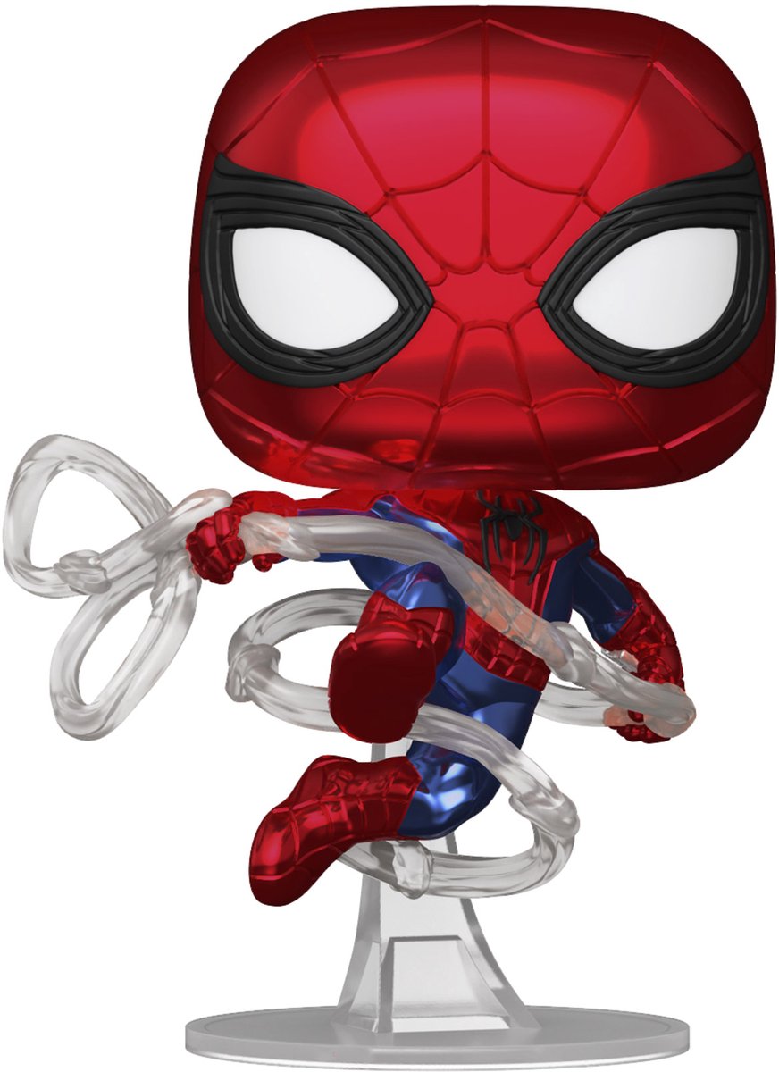 Animation Funko pop : Spider Man - métallique
