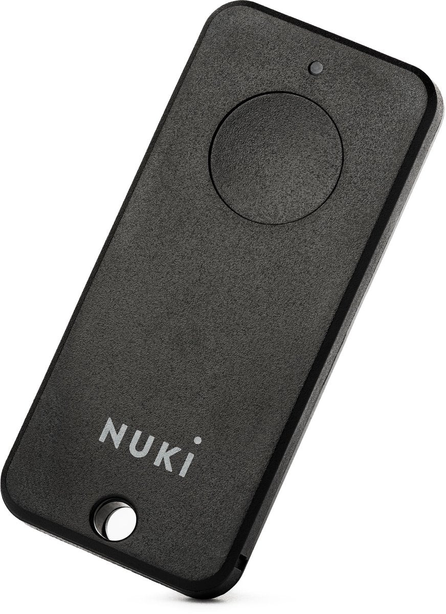Porte-clés Nuki – Porte-clés Bluetooth – Ouverture de porte sans fil – compatible avec Smart Lock – sans smartphone – noir