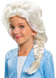 Déguisement Disney - La Reine des Neiges 2, Perruque Elsa - Enfant, Taille Unique Enfant, Filles