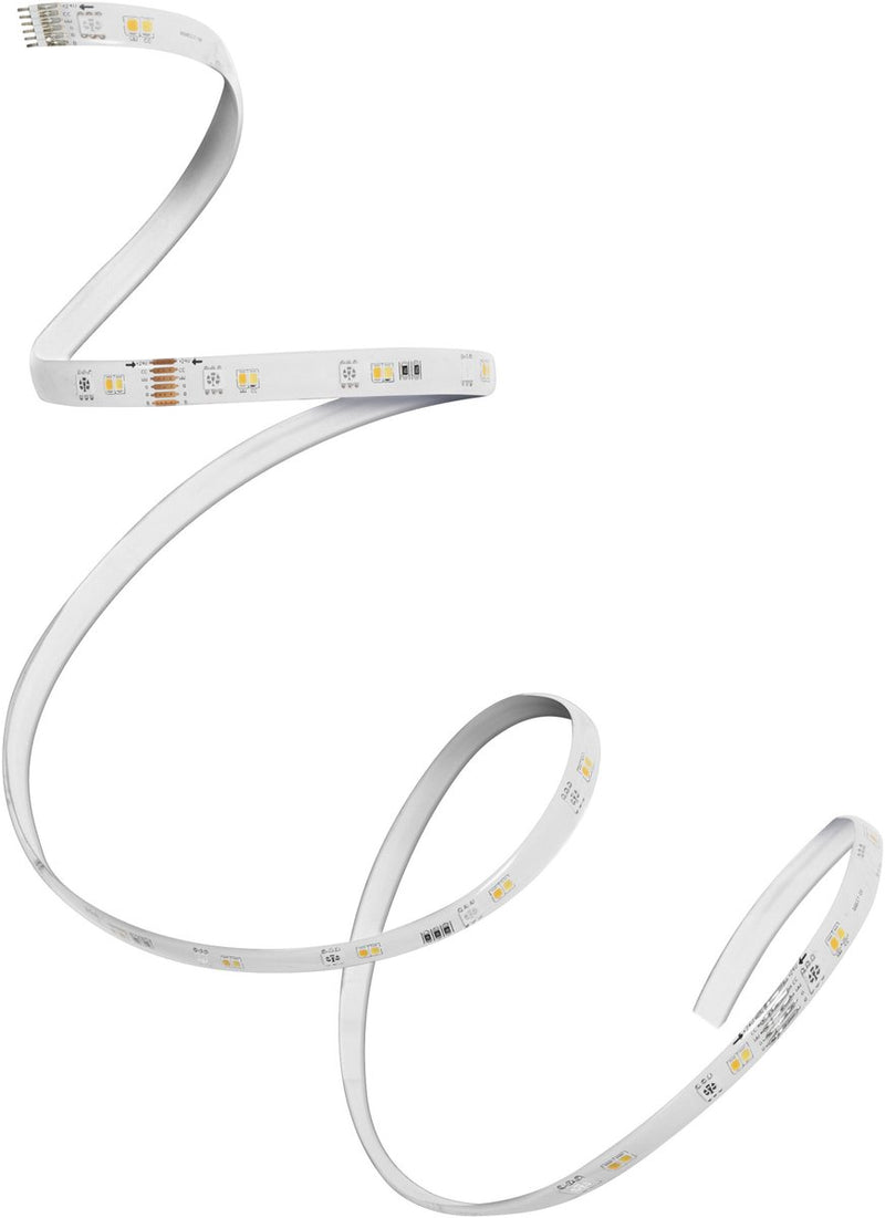 Bandes LED décoratives et extensibles Osram Smart Matter Flex avec technologie Matter, ext rgbtw, colorées et blanches, dimmable, 1 m, lampes non remplaçables