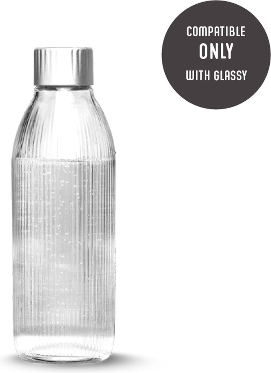 Mysoda 1pb10g-s - bouteille d'eau en verre - convient aux séries vitreuses