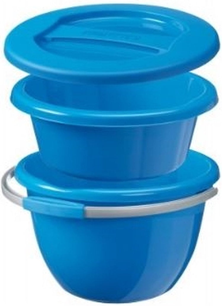 Seau à eau Sunware - set de nettoyage grand - 9l 14l - bleu