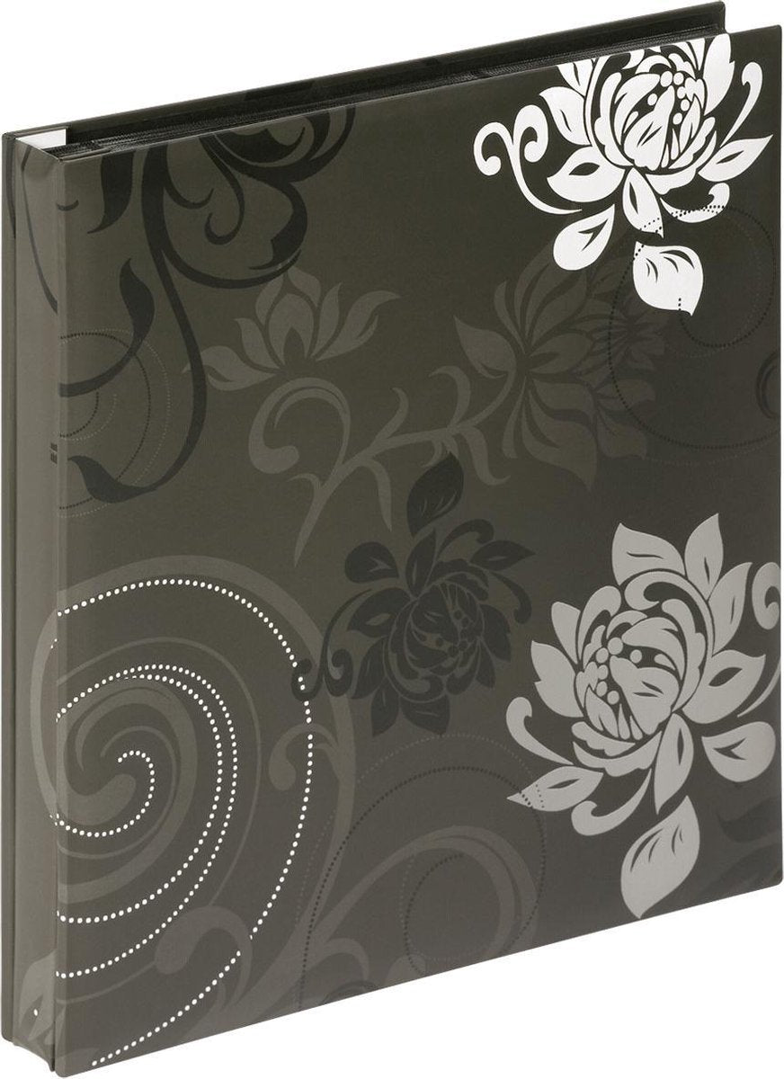 Walther me-201-b grindy - album mémo - format 23 x 24 cm - 200 photos 11,5 x 15,5 cm - noir