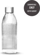 Mysoda 1pb10g-s - bouteille d'eau en verre - convient aux séries vitreuses