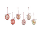 Decoris décoration suspendue oeuf mousse ø4xh6cm - afbeelding 1
